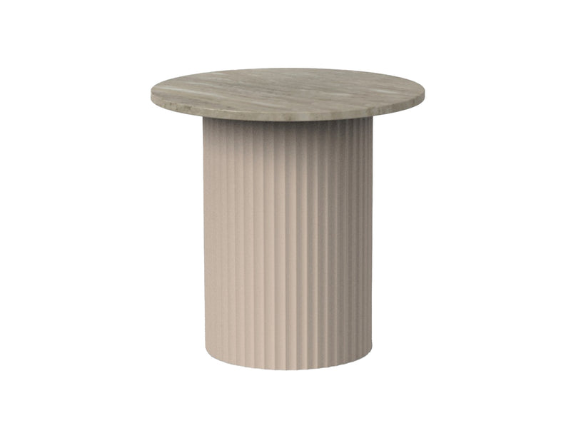 Salontafel Luscious Straight - Bruin - Ø45cm - Majorr