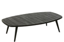 Coffee Table Rectangular Recycle Teak Black - Majorr