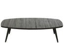 Coffee Table Rectangular Recycle Teak Black - Majorr