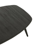Coffee Table Rectangular Recycle Teak Black - Majorr