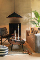 Coffee Table Rectangular Recycle Teak Black - Majorr