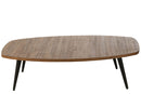 Coffee Table Rectangular Recycle Teak Natural - Majorr