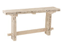 Console Brut Recycled Wood White Wash - Majorr