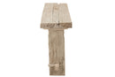 Console Brut Recycled Wood White Wash - Majorr