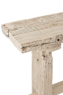 Console Brut Recycled Wood White Wash - Majorr