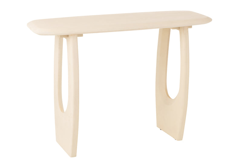 Console Mark Mango Wood Beige - Majorr