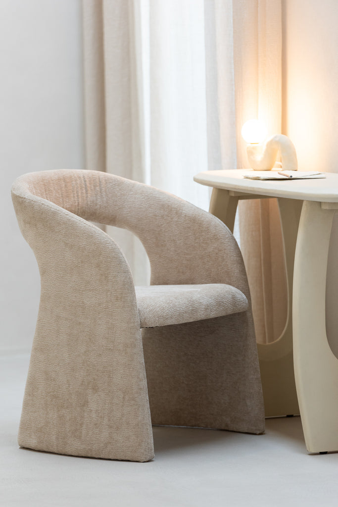 Console Mark Mango Wood Beige - Majorr