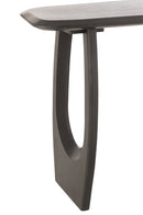 Console Mark Mango Wood Black - Majorr