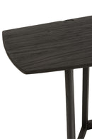 Console Maty Exotic Wood Black - Majorr