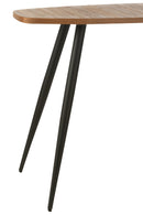 Console Oval Recycle Teak Natural - Majorr