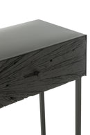 Console Shanil Wood/Iron Black - Majorr