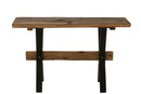 Console Table Vintage Wood Brown - Majorr