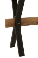 Console Table Vintage Wood Brown - Majorr