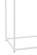 Console Zigzag Wood/Metal Natural/White - Majorr