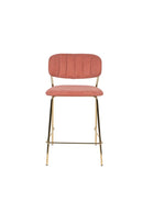 Counter Stool Jolien Gold/Pink - Majorr