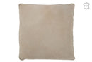 Cushion Woven Leather Grey - Majorr