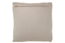 Cushion Woven Leather Grey - Majorr