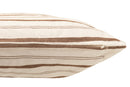 Cushion Lines Cotton White/Brown - Majorr
