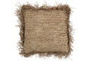 Cushion Jeff Square Raffia Natural Large - Majorr