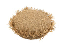 Cushion Round Raffia Natural - Majorr