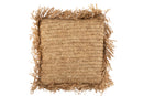 Cushion Square Raffia Natural Small - Majorr