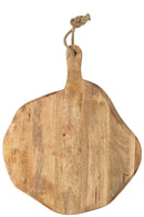 Cutting Board Round Organic Wood - Majorr