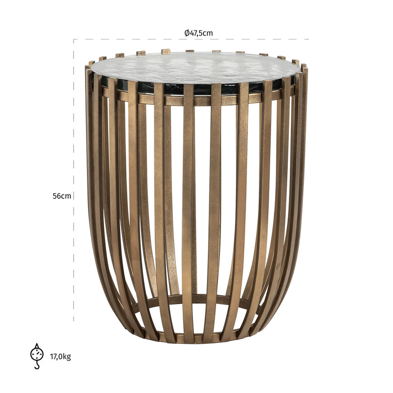 Bijzettafel Volante 47Ø - Majorr