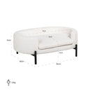 Huisdierenbed Dolly white sheep - Majorr