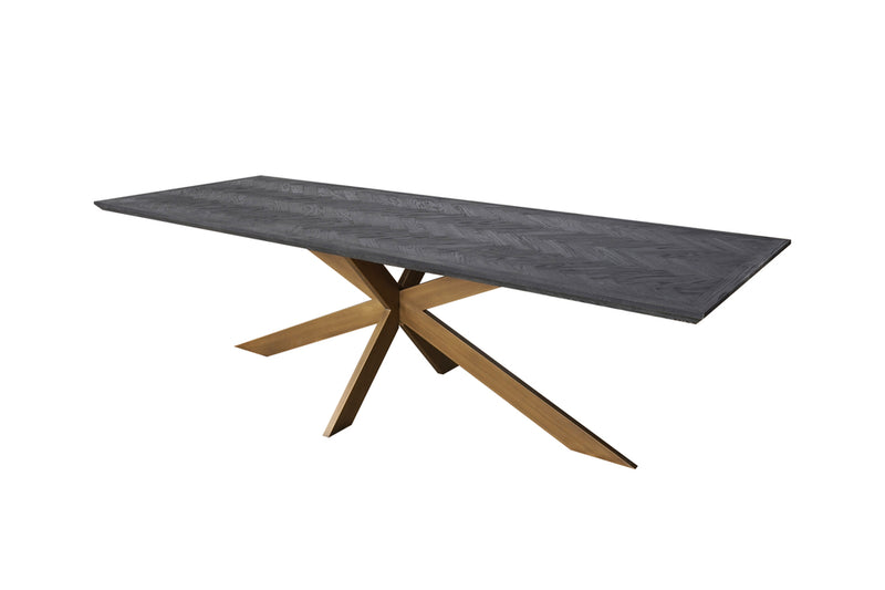 Eettafel Blackbone brass 260 - Majorr