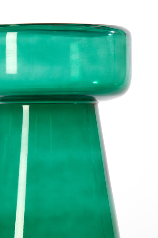 Side table 30x50 cm DAKWA glass green