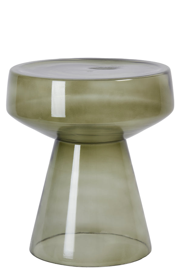 Bijzettafel Dakwa - Groen - Ø37cm - Majorr