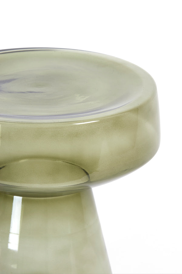 Bijzettafel Dakwa - Groen - Ø37cm - Majorr