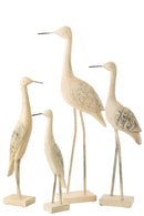 Decoration Bird Mango Wood/Metal Mix Extra Large - Majorr