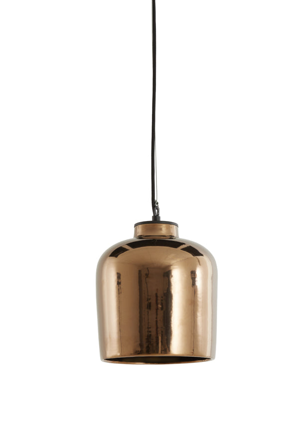 Hanging lamp 22,5x25 cm DENA shiny bronze - Majorr