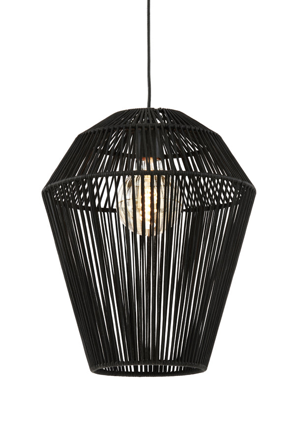 Hanging lamp 38x45 cm DEYA matt black - Majorr