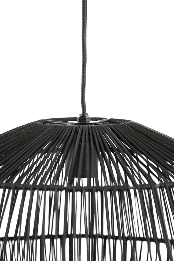 Hanglamp Deya - Zwart - Ã˜49cm