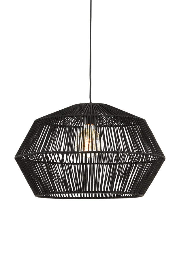 Hanglamp Deya - Zwart - Ã˜49cm