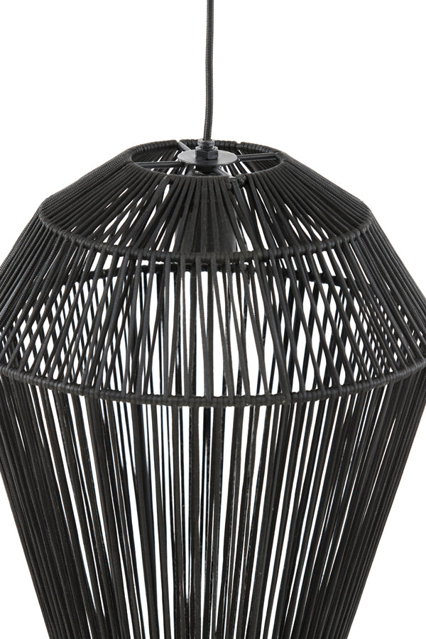 Hanglamp Deya - Zwart - Ã˜45cm