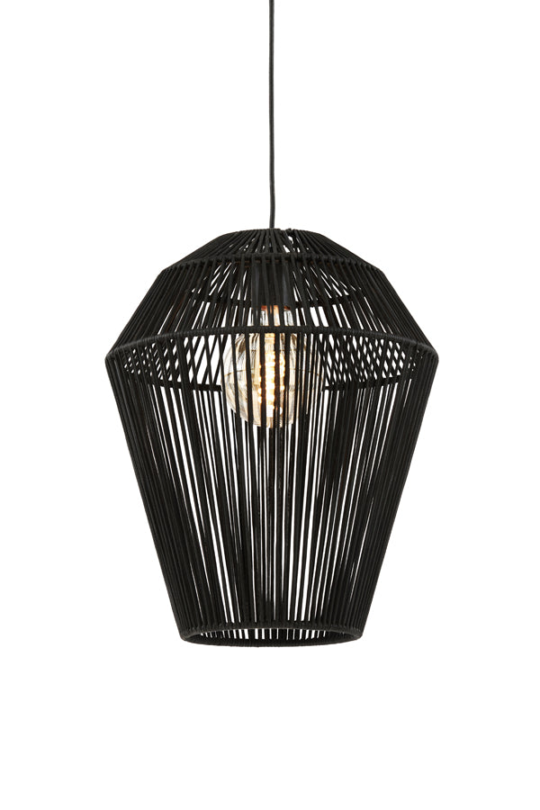 Hanging lamp 30x37 cm DEYA matt black - Majorr