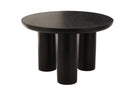 Dinning Table Trio Mango Wood Black - Majorr