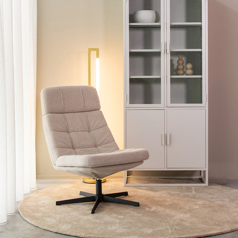 Draaifauteuil Alvar 53x57x83 cm - Majorr