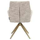 Draaifauteuil Lisonne be trendy nature / khaki velvet (Be Trendy 01 Nature) - Majorr