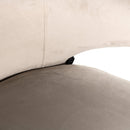 Draaistoel Milly khaki velvet - Majorr