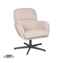 Draaifauteuil Moss 70x77x90 cm - Majorr