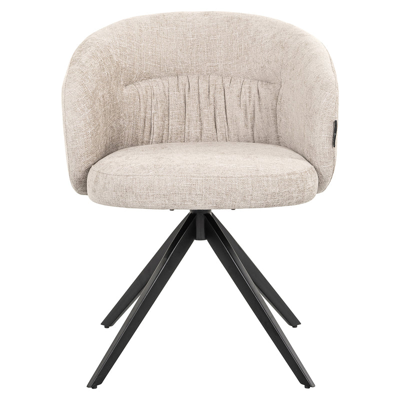 Draaifauteuil Olivia natural miami (Miami 01 Natural) - Majorr