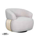Draaifauteuil Valenza 83x79x73 cm - Majorr