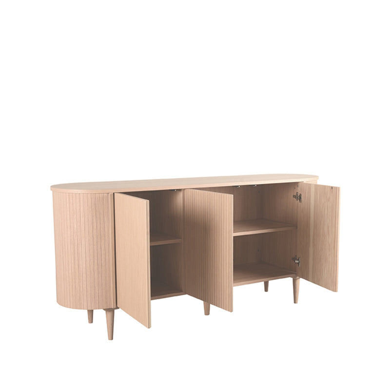 LABEL51 Dressoir Oliva - Naturel - Eiken - 180 cm - Majorr