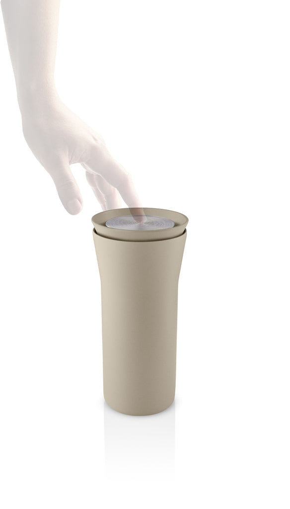 Drinkbeker City To Go 350 ml Gerecycled Staal Pearl Beige - Majorr