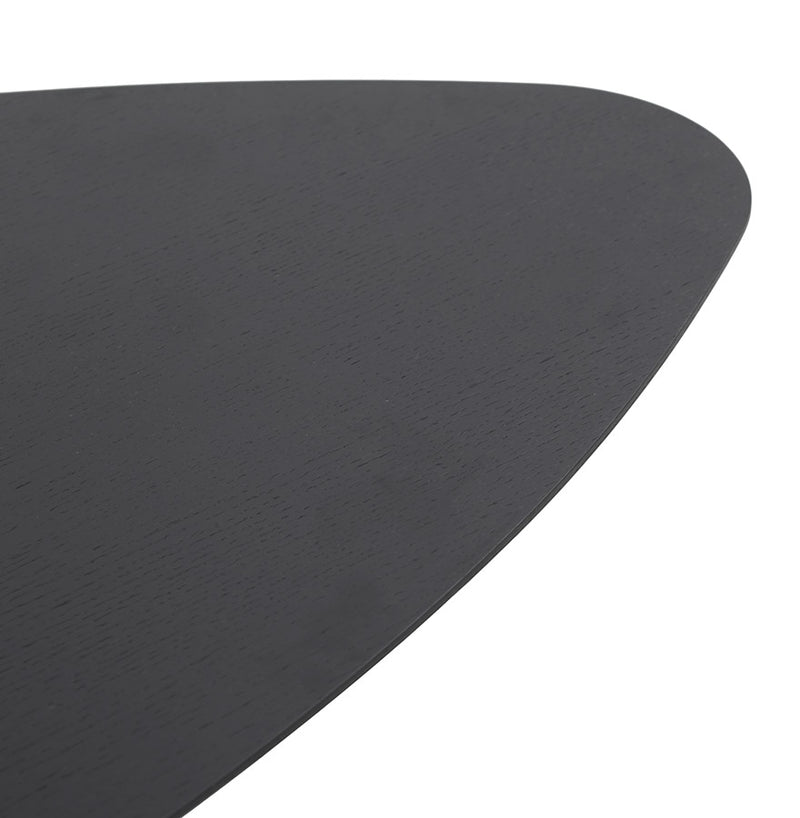Design salontafel 'DROP' van zwart hout - Majorr