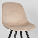 LABEL51 Eetkamerstoel Capri - Zand - Fluweel - Majorr